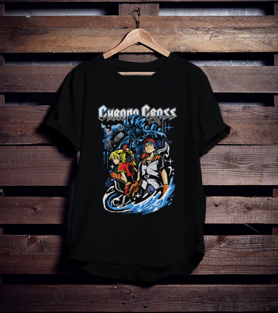 Chrono Cross Shattered Dimensions RPG Characters Adventure Gaming T-Shirt