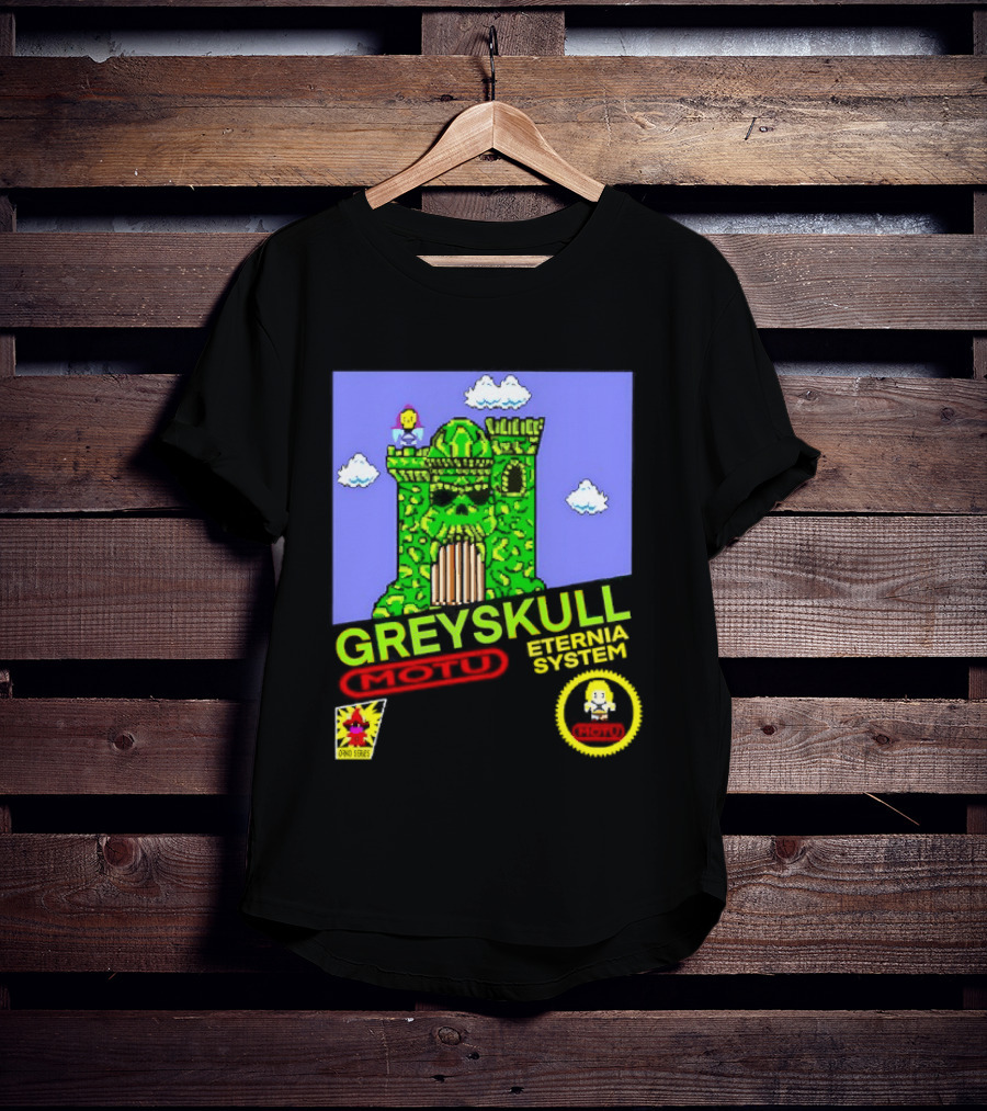 Greyskull Eternia System Motu Orko Series Castle T-Shirt