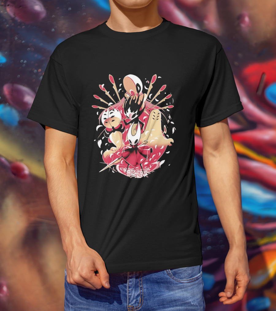 Hollow Knight Silksong Silk Showdown Hornet Needle Battle T-Shirt