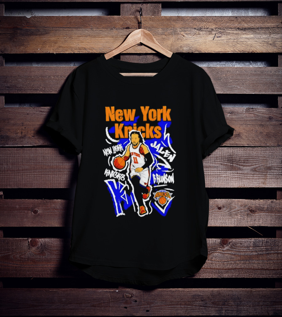 New York Knicks Jalen Brunson MVP Players NBA Basketball T-Shirt