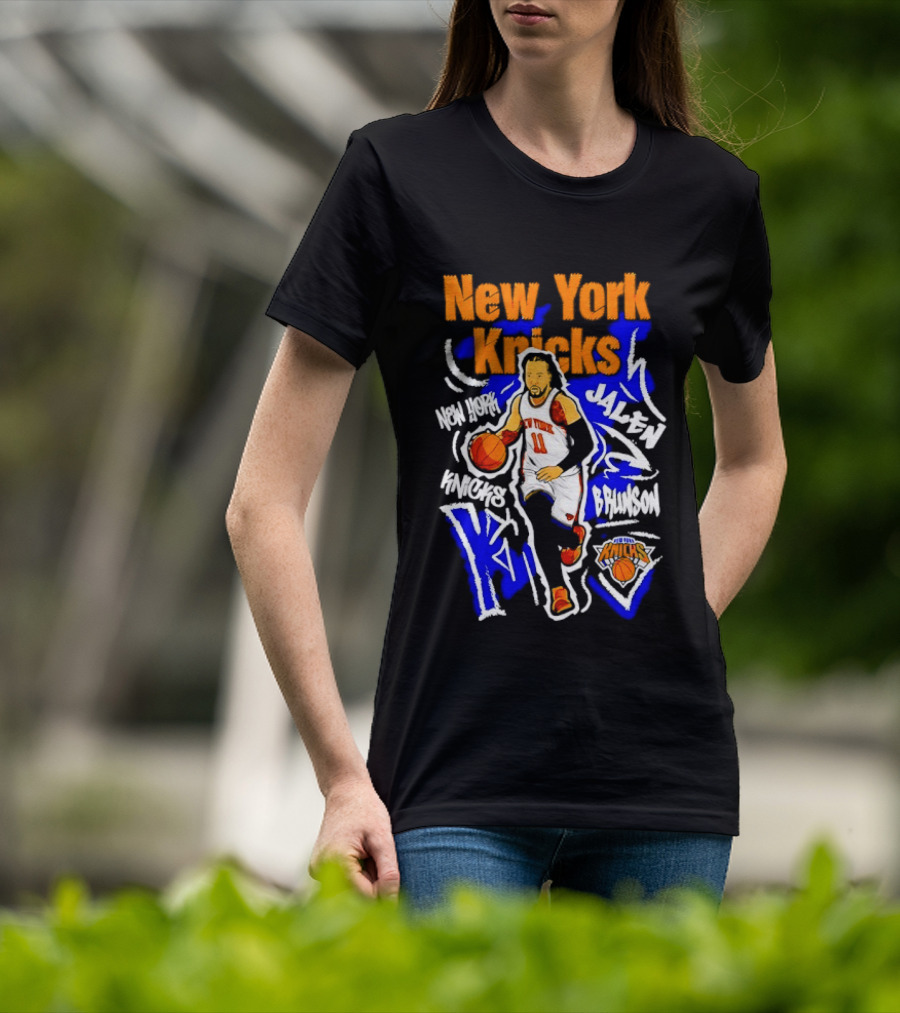 New York Knicks Jalen Brunson MVP Players NBA Basketball T-Shirt