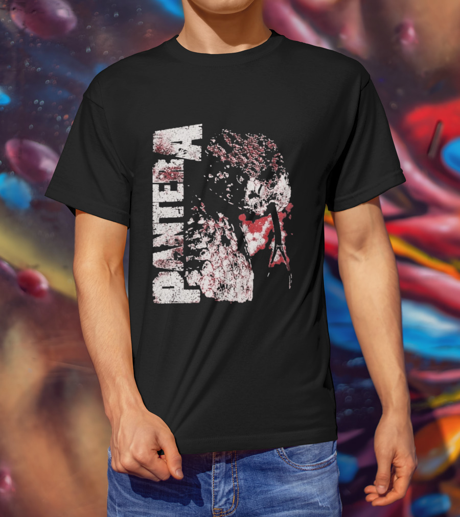 Pantera UK And EU Tour 2026 Rattlesnake Snake Skull Band T-Shirt