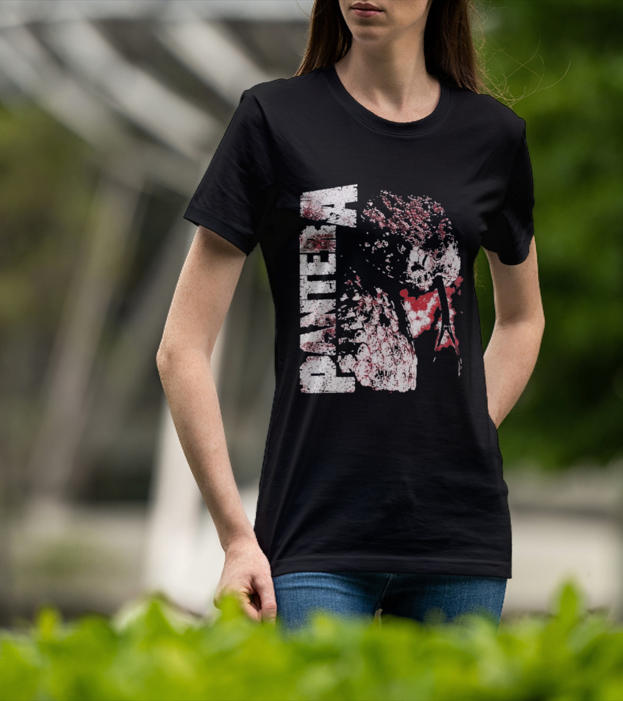 Pantera UK And EU Tour 2026 Rattlesnake Snake Skull Band T-Shirt