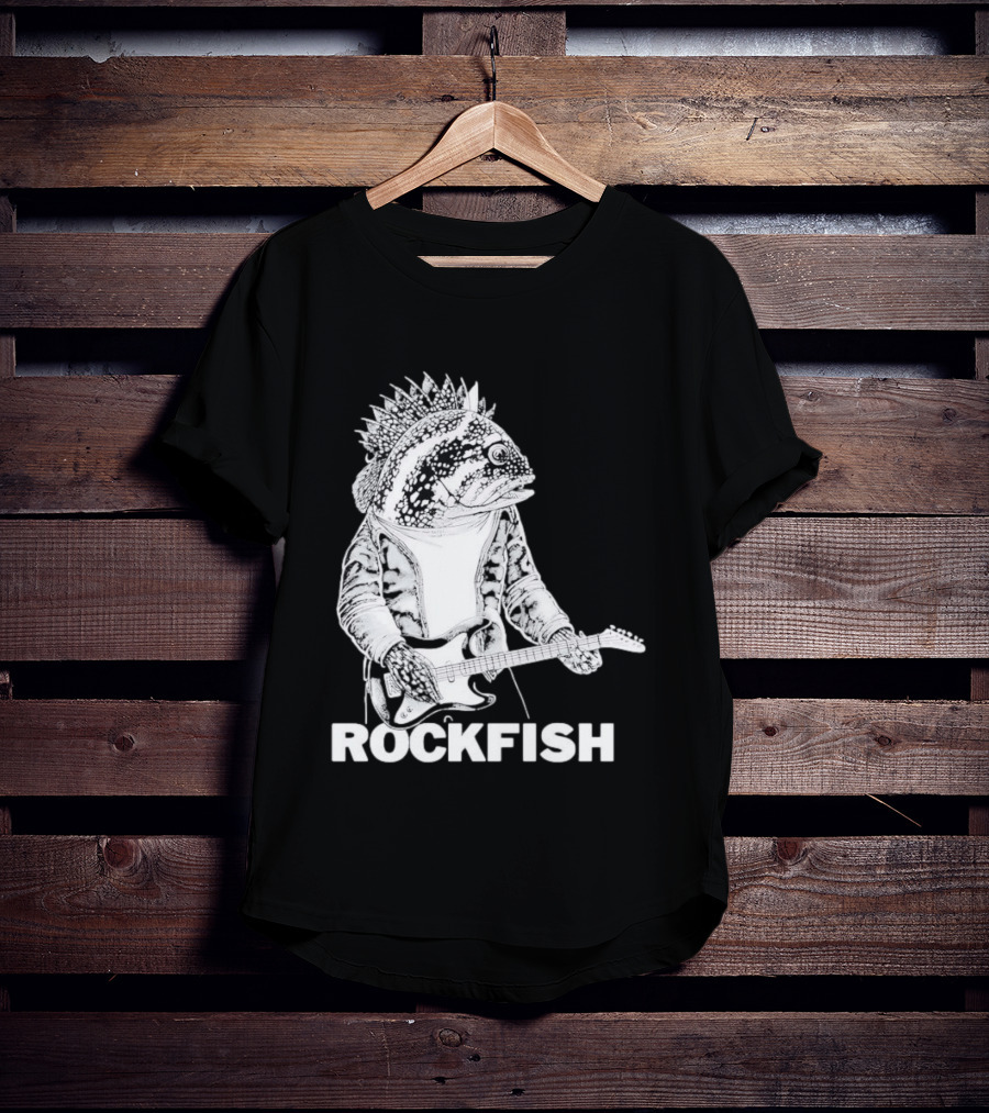 Rockfish Jacket Electric Guitar Performance T-Shirt