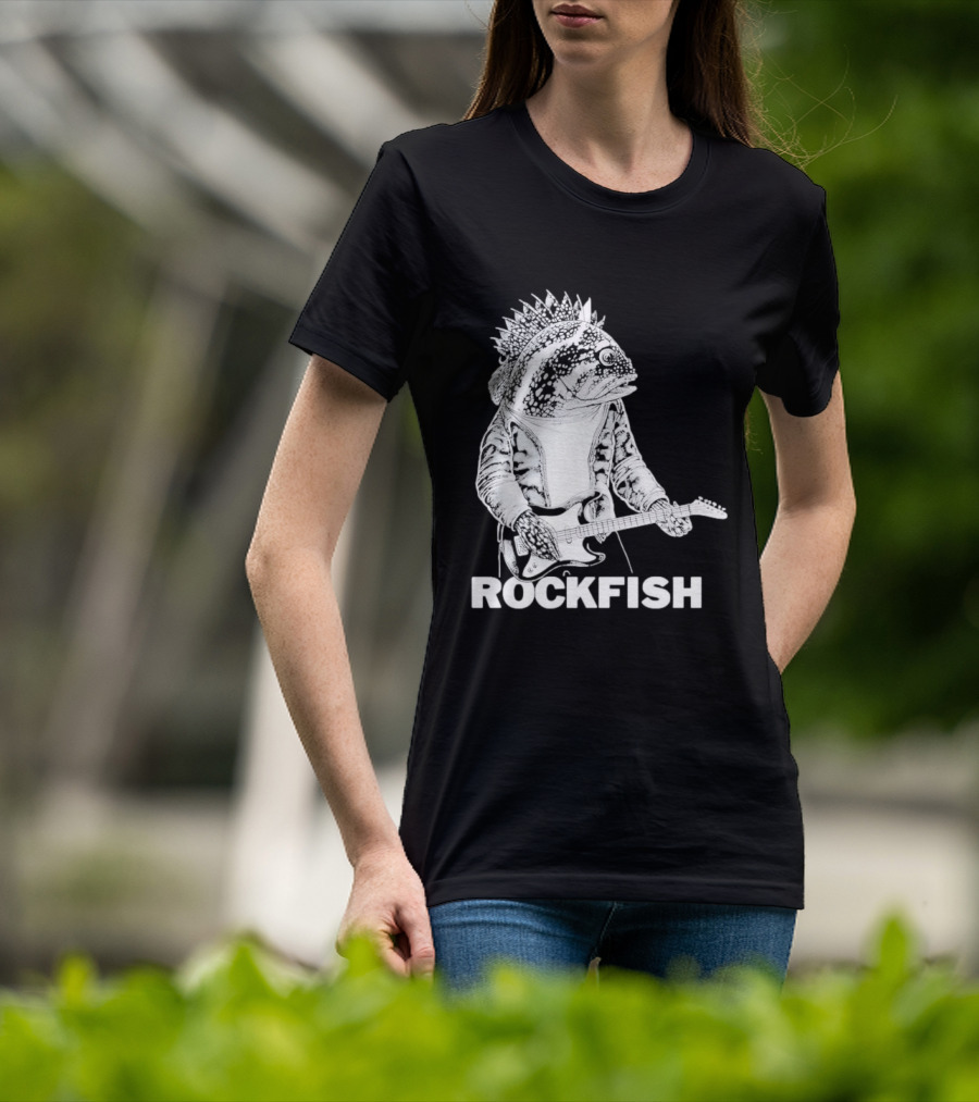 Rockfish Jacket Electric Guitar Performance T-Shirt