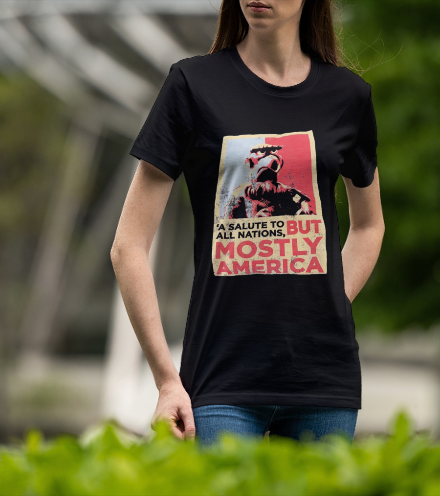 Sam The Eagle A Salute To All Nations But Mostly America Muppets T-Shirt