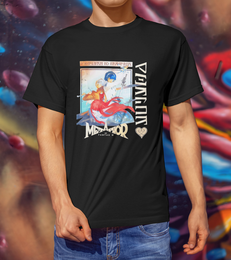 Metaphor ReFantazio Characters Fantasy Art Gaming Adventure T-Shirt