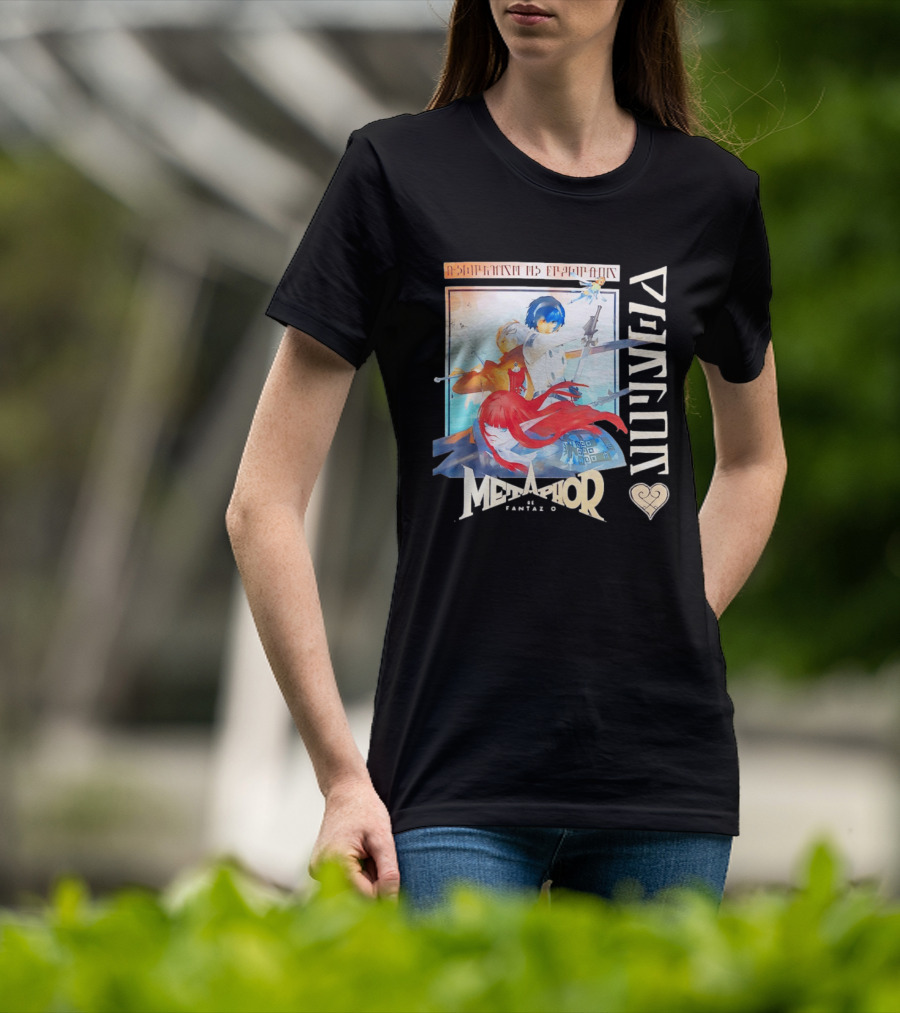 Metaphor ReFantazio Characters Fantasy Art Gaming Adventure T-Shirt