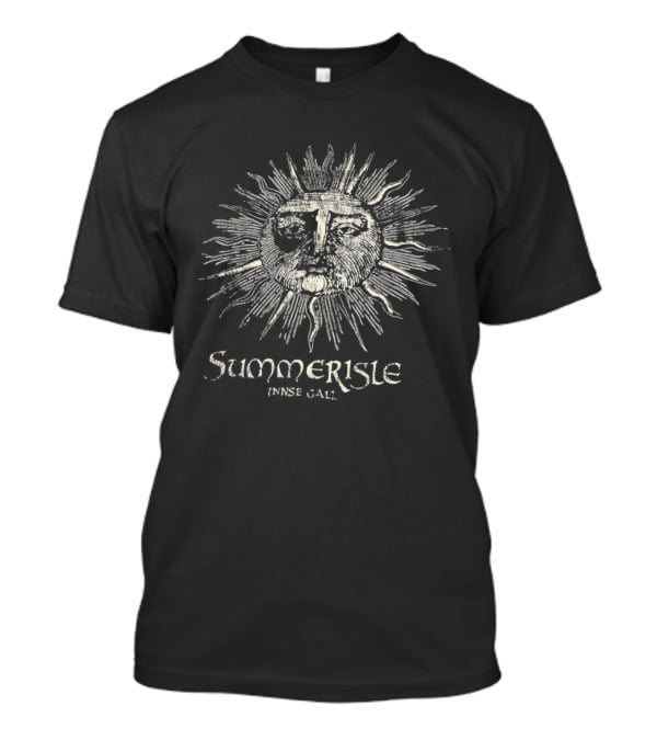 Summerisle Innse Gall Sun Face Pagan Horror Occult Folk Movie Reference T-Shirt