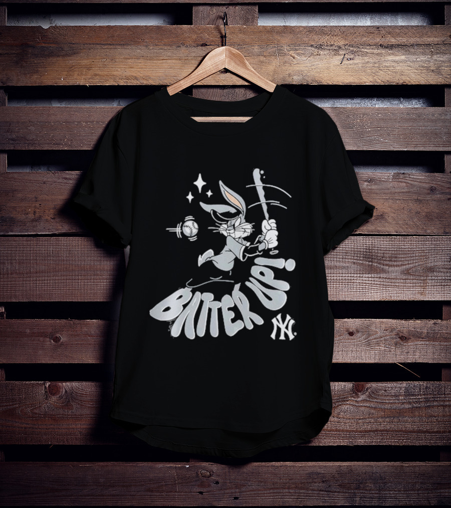 New York Yankees X Looney Tunes Batter Up Bugs Bunny 2026 T-Shirt