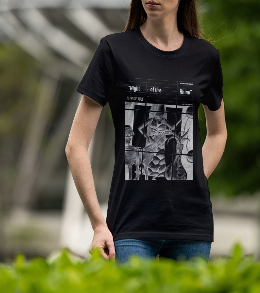 Night Of The Rhino 11th Of July Vera Downstage Groningen Netherlands Fynn Van Der Ziel T-Shirt