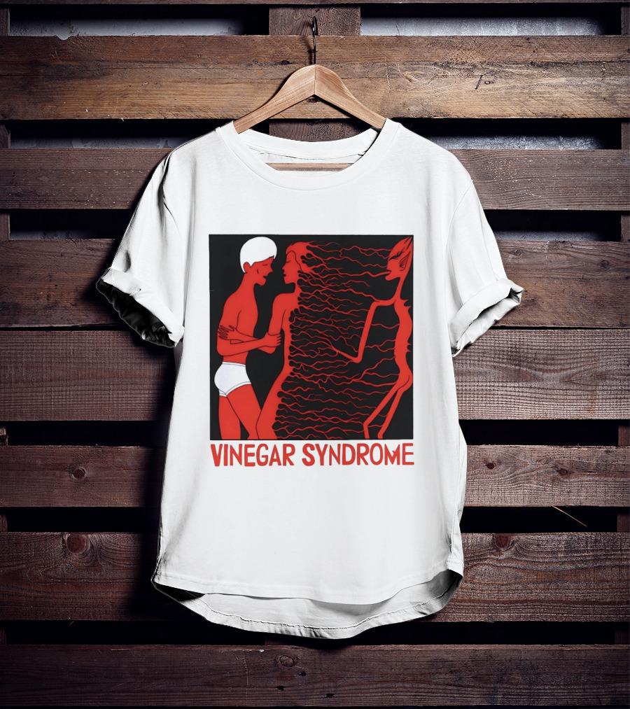 Vinegar Syndrome Cult Film Horror Home Video Vintage Aesthetic T-Shirt