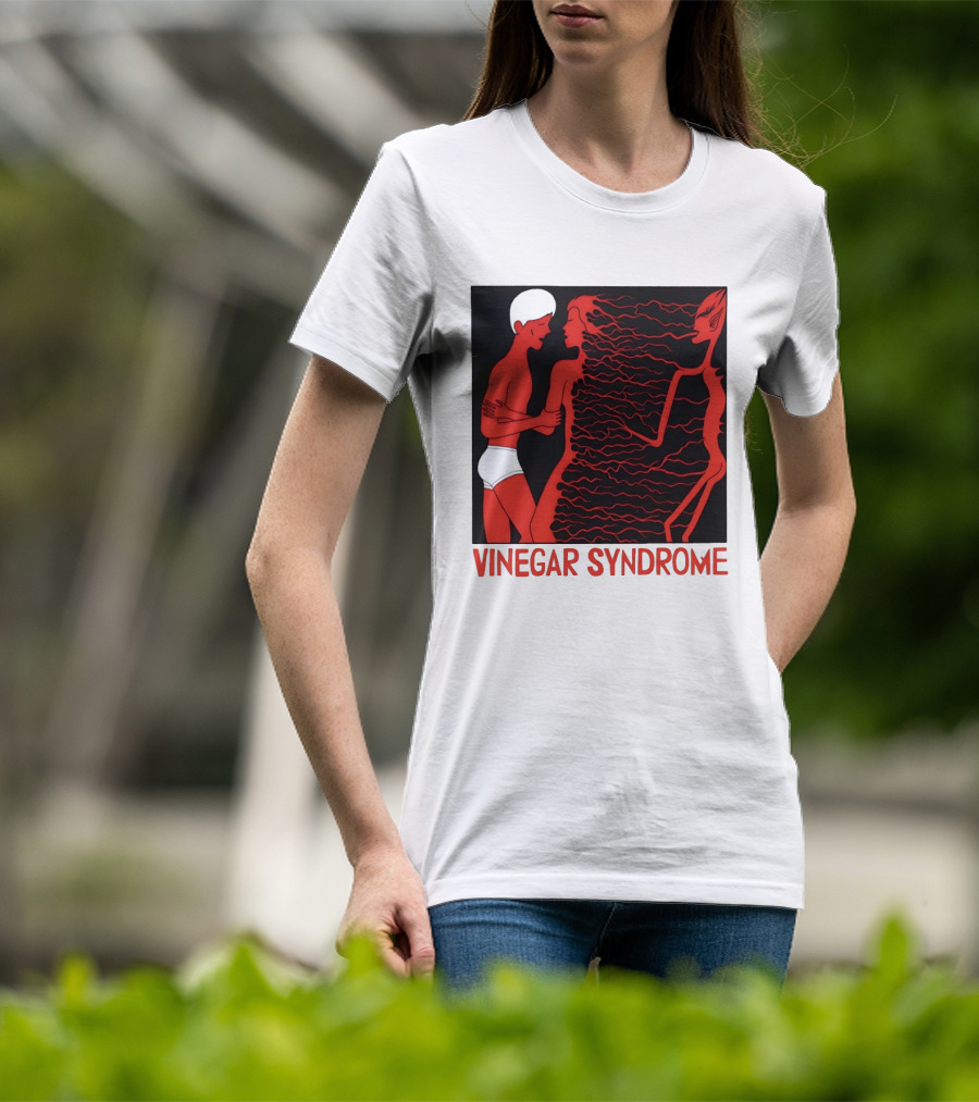 Vinegar Syndrome Cult Film Horror Home Video Vintage Aesthetic T-Shirt