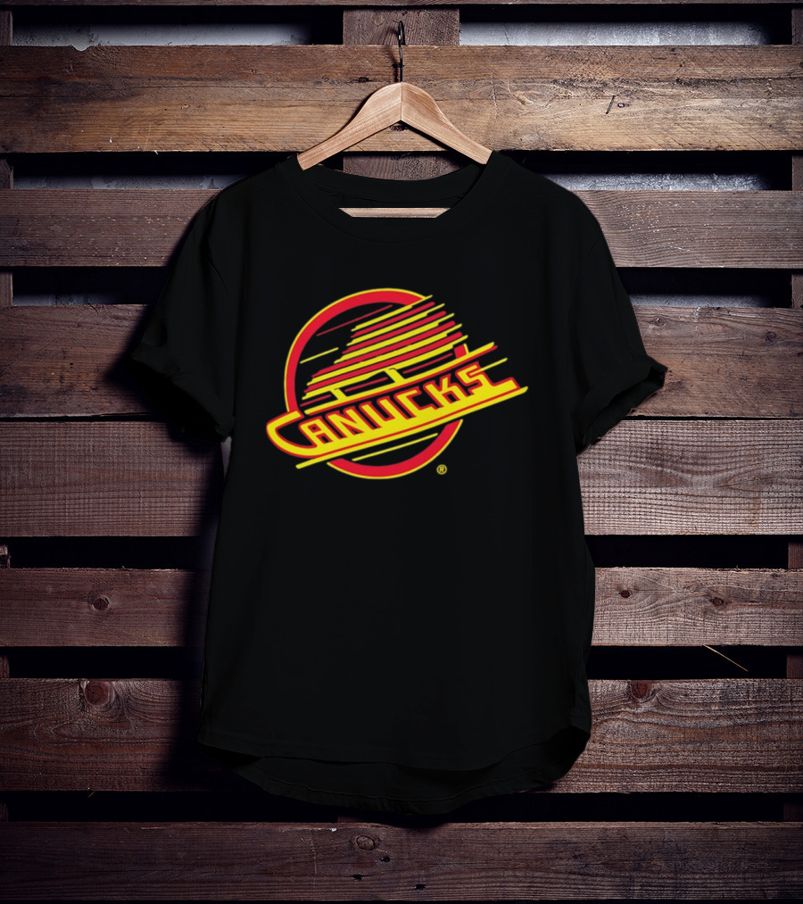Vancouver Canucks Skate Logo NHL Hockey T-Shirt