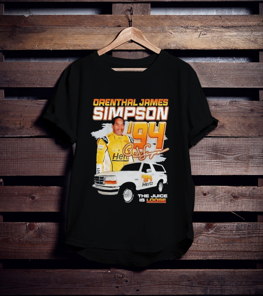 Orenthal James Simpson '94 The Juice Is Loose T-Shirt