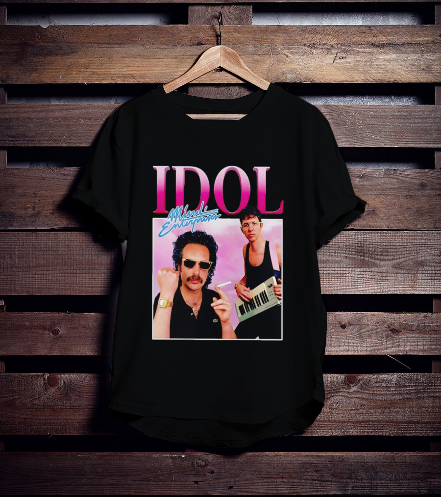 IDOL Mindi Enterprises Band Photo Retro 80s T-Shirt