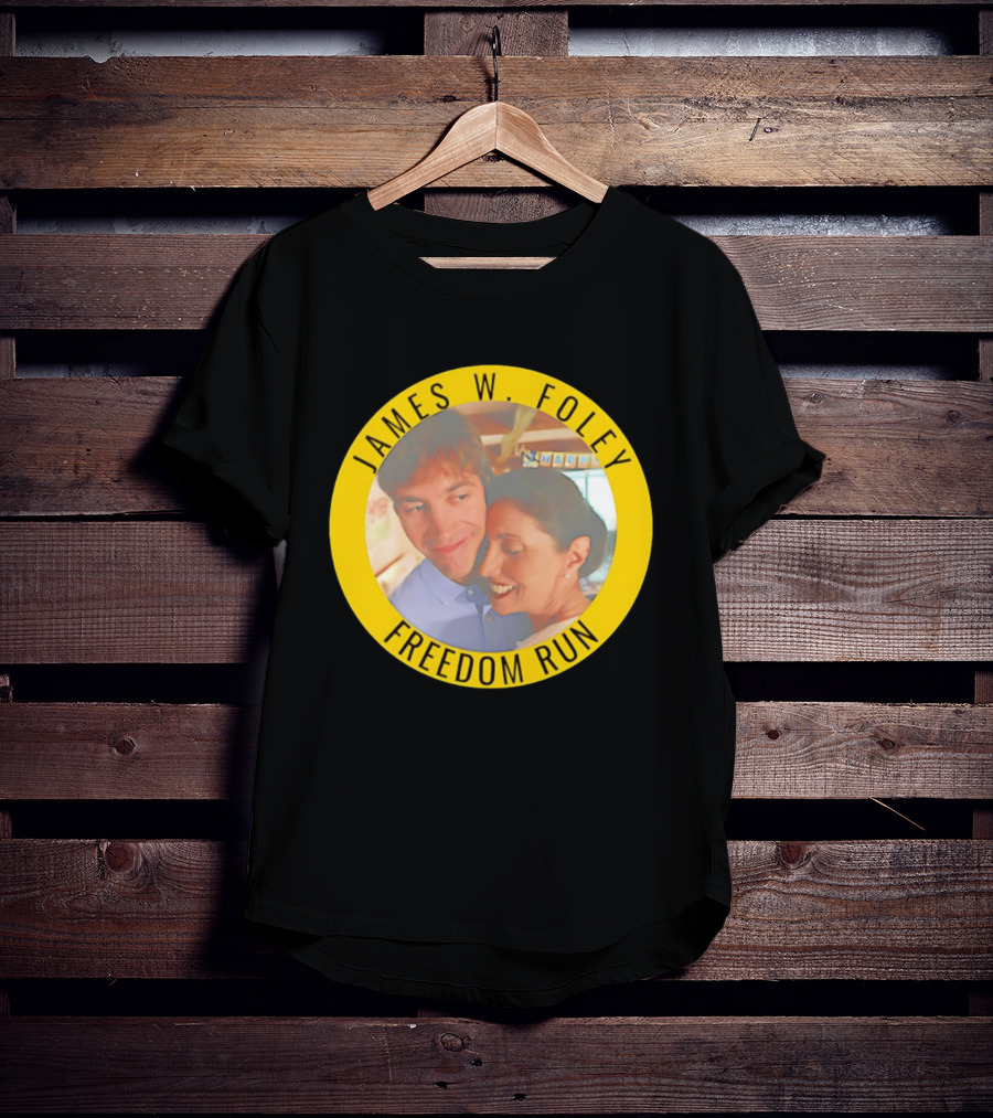 James W Foley Freedom Run Memorial Charity Event T-Shirt