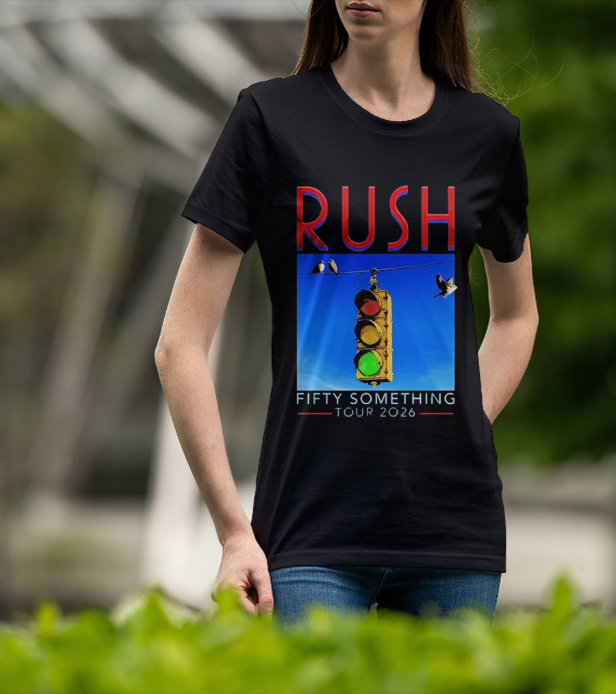 Rush Fifty Something Tour 2026 Traffic Light T-Shirt