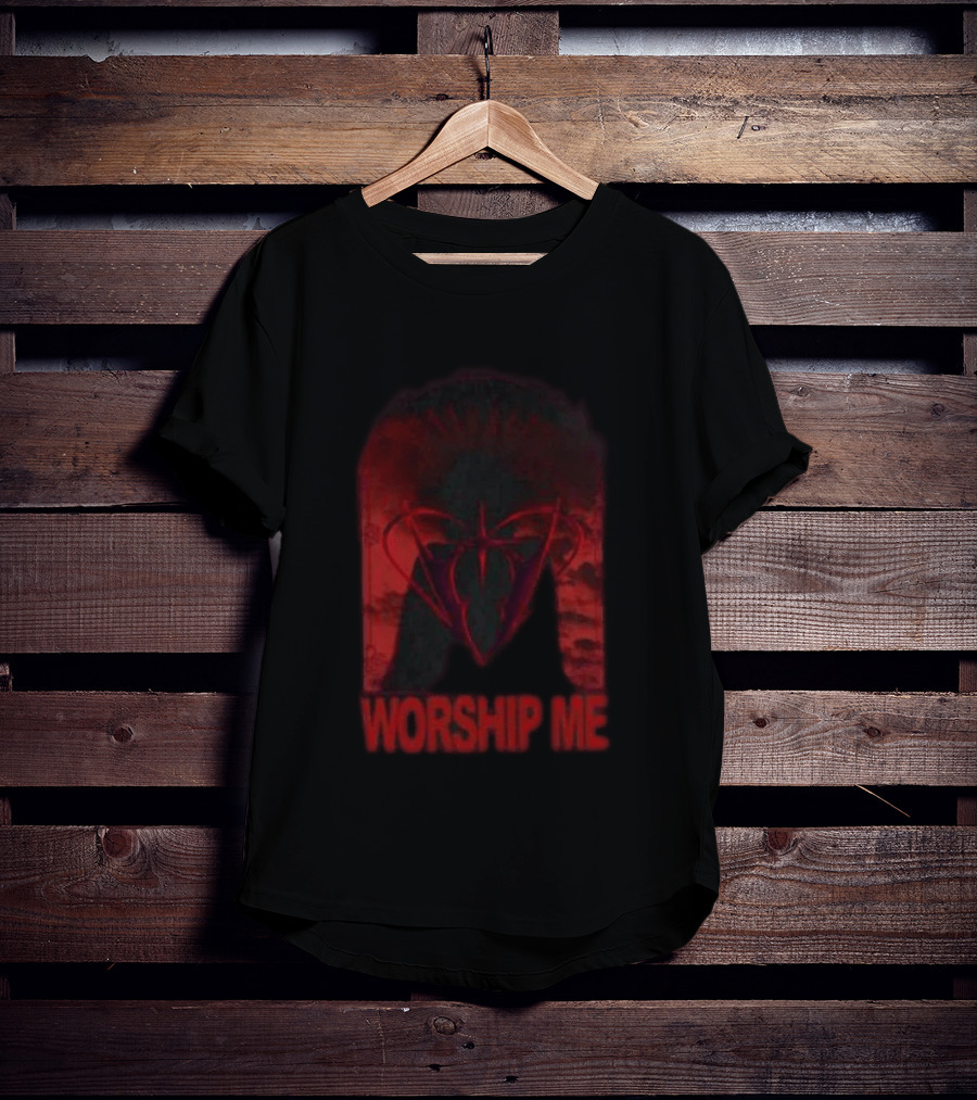 Magnolia Park Worship Me Red Heart T-Shirt