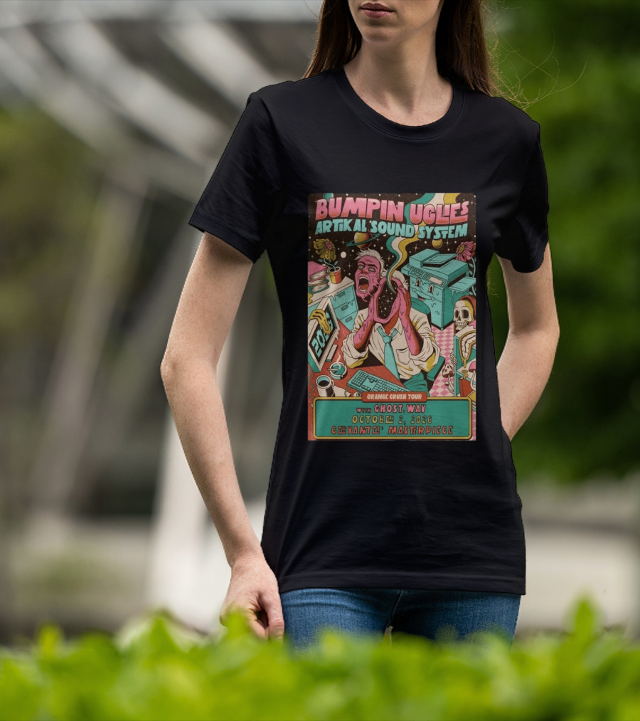 Bumpin Uglies Oct 2 2026 Cervantes’ Masterpiece Ballroom In Denver CO T-Shirt
