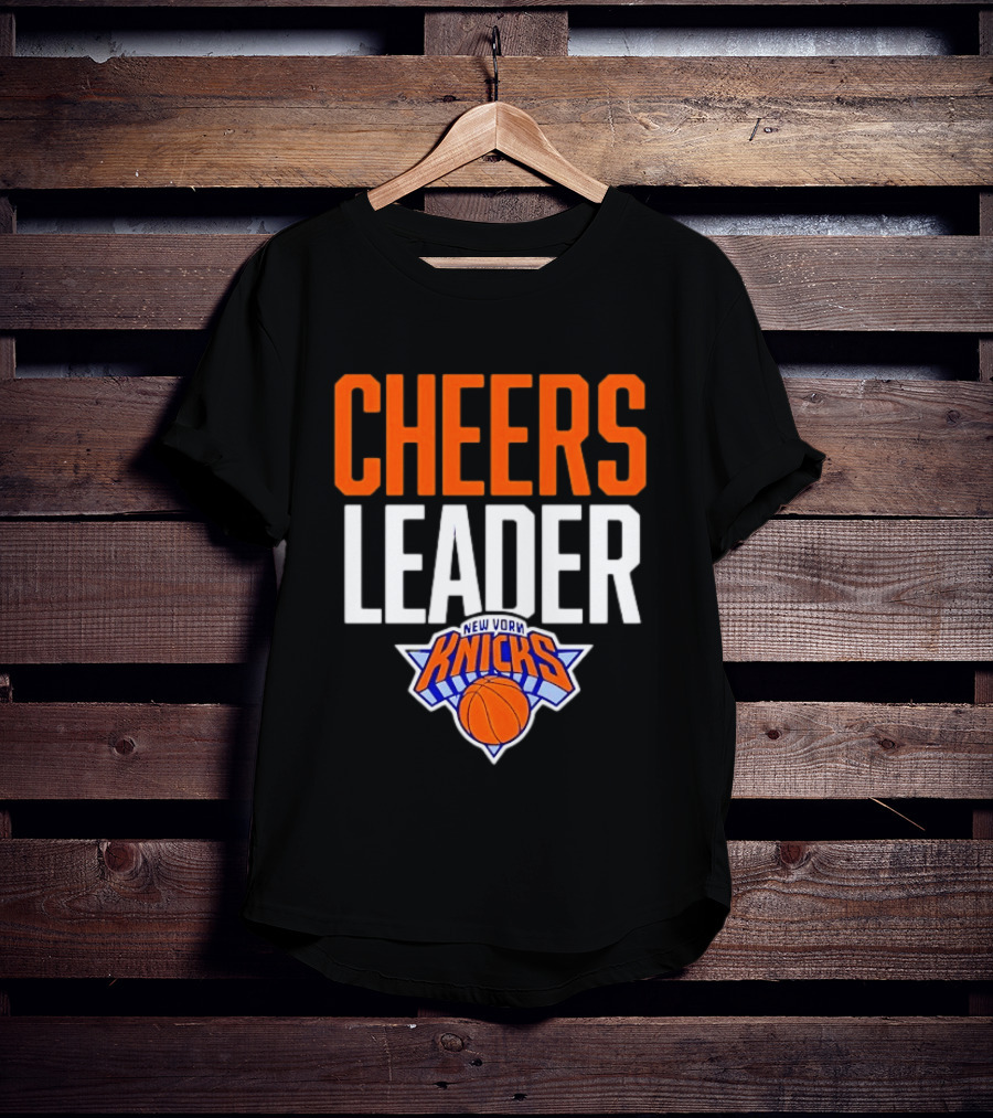 Cheers Leader New York Knicks NBA Basketball T-Shirt