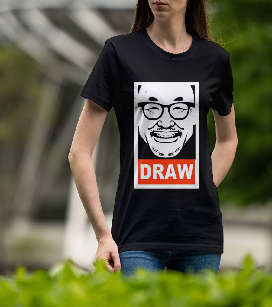 Draw Bob Ross The Joy Of Painting T-Shirt