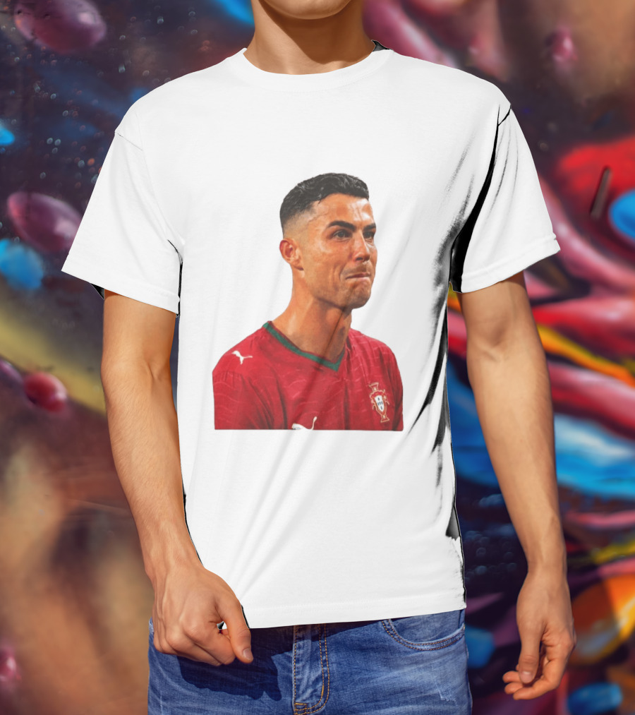 Cristiano Ronaldo Portugal Emotional Moment T-Shirt