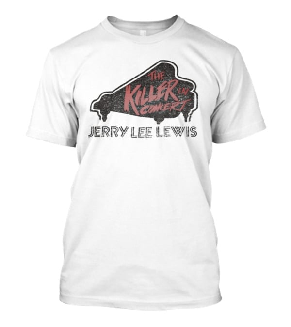 The Killer In Concert Jerry Lee Lewis Piano T-Shirt