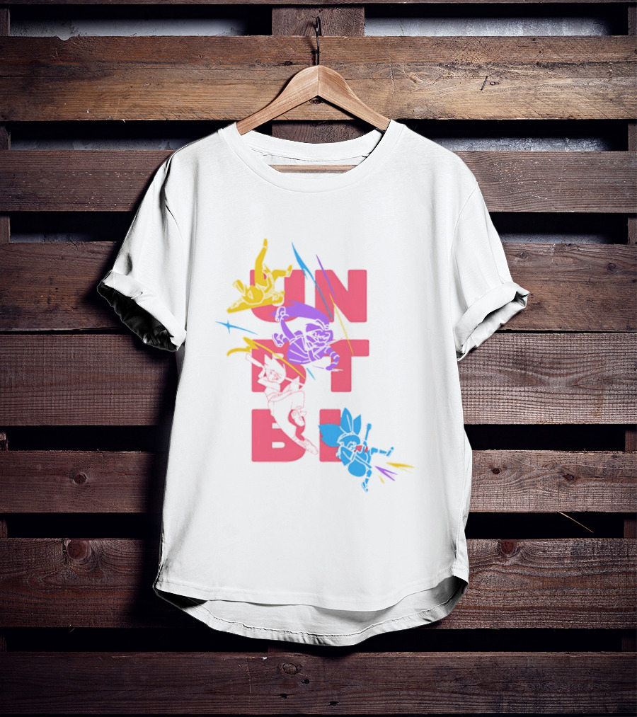 Unbeatable Anime Collage Manga Colorful T-Shirt