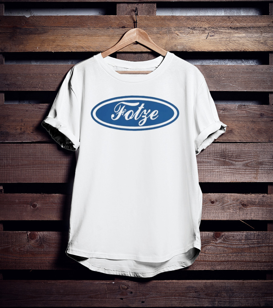 Versager Clothing Fotze Blue Oval T-Shirt