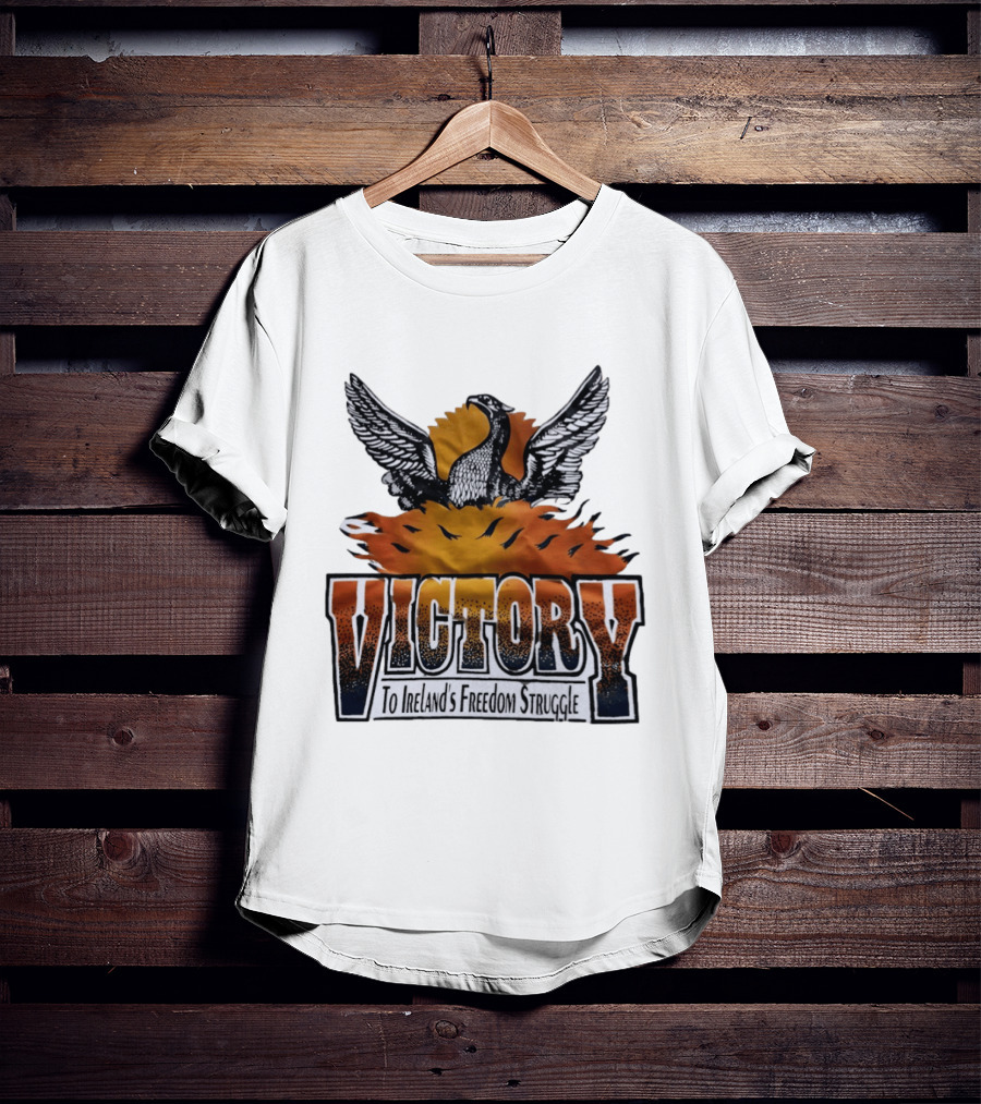 Victory Ireland Freedom Struggle Phoenix Wings Rising T-Shirt