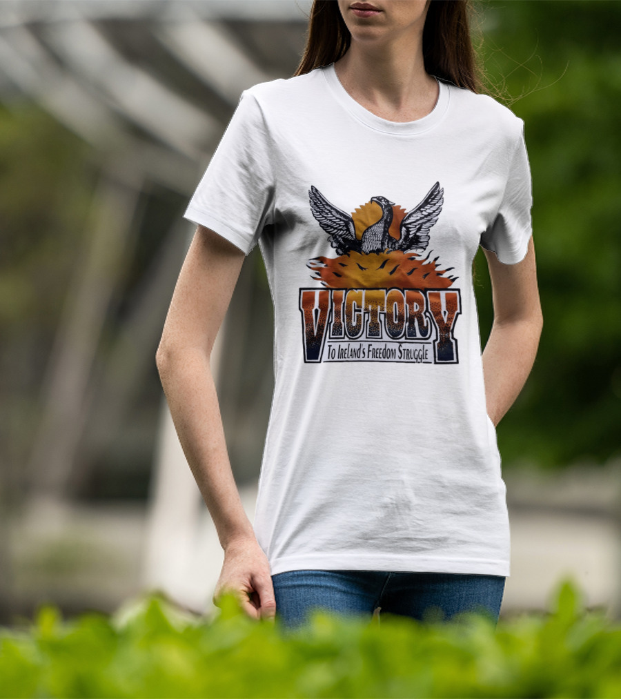 Victory Ireland Freedom Struggle Phoenix Wings Rising T-Shirt