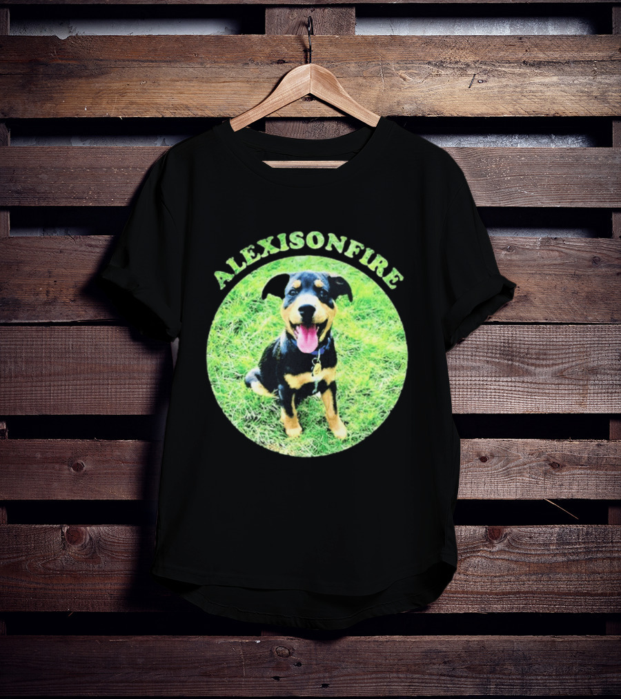 Alexisonfire Pupper Dog On Grass T-Shirt