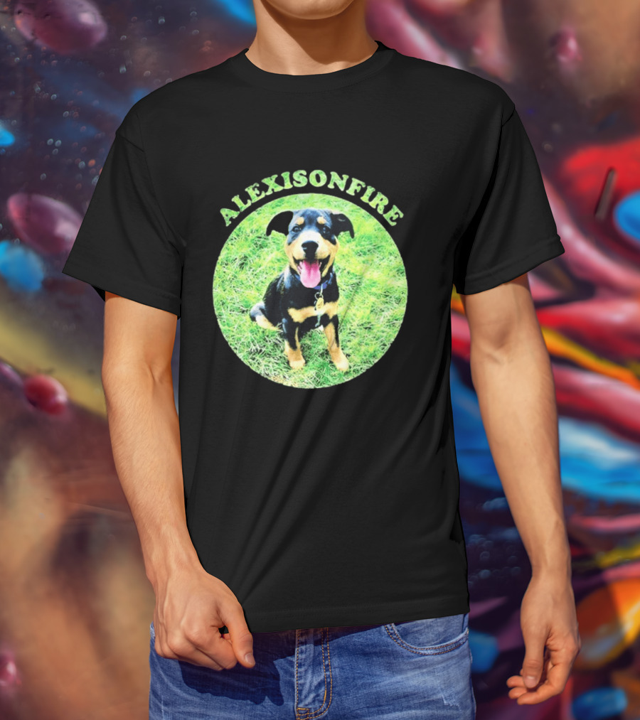 Alexisonfire Pupper Dog On Grass T-Shirt