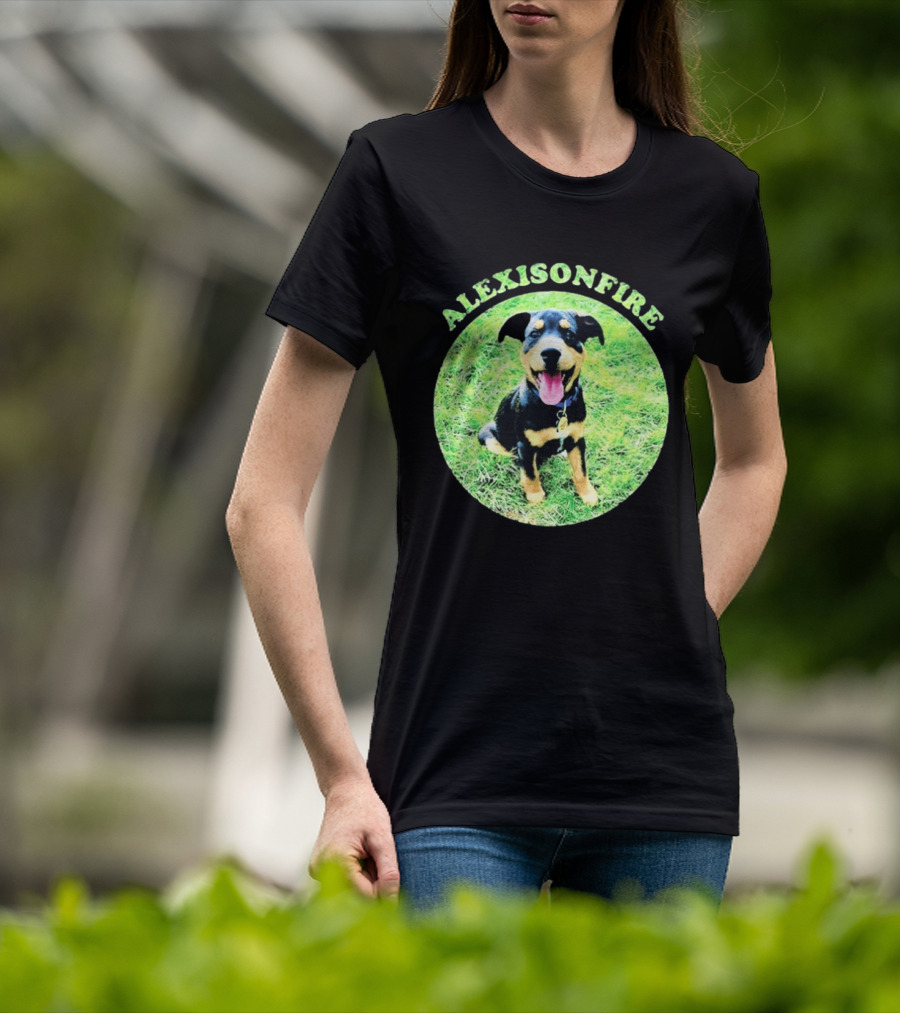 Alexisonfire Pupper Dog On Grass T-Shirt
