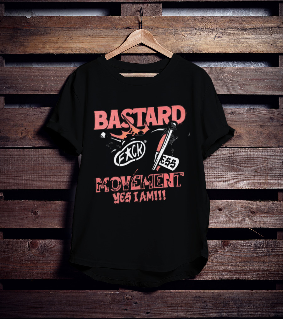 Bastard Movement EXCH Skeleton Car 333 T-Shirt