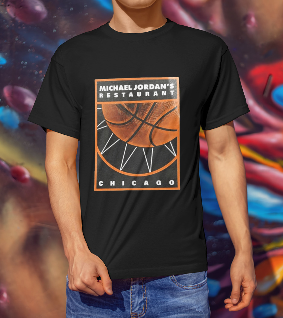 Michael Jordan's Restaurant Chicago Basketball 500 North La Salle Street Illinois T-Shirt