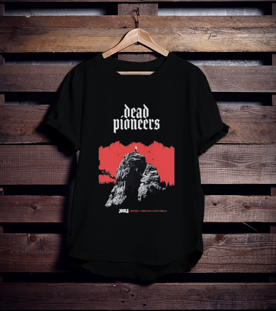 Dead Pioneers Souls Rockers Club Dublin July 9 2026 T-Shirt
