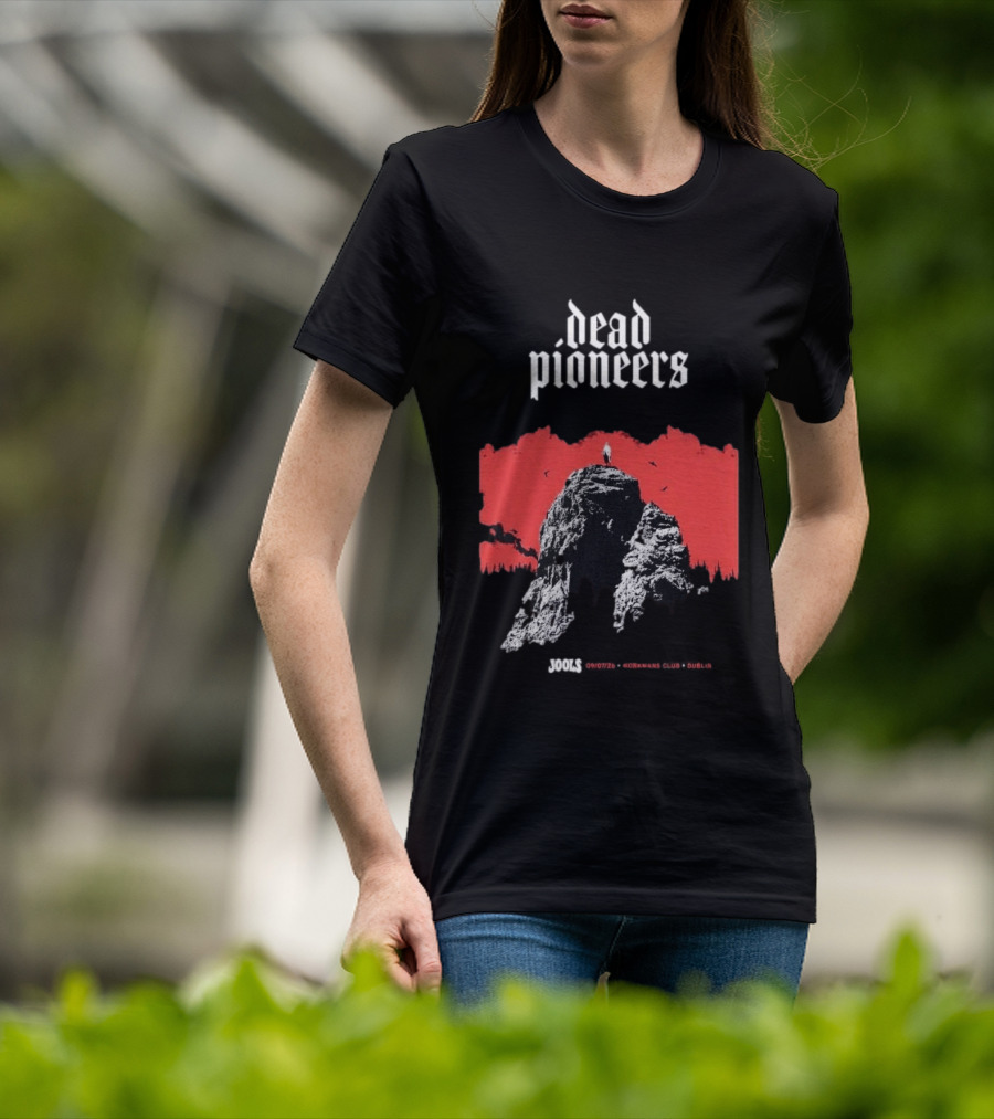 Dead Pioneers Souls Rockers Club Dublin July 9 2026 T-Shirt