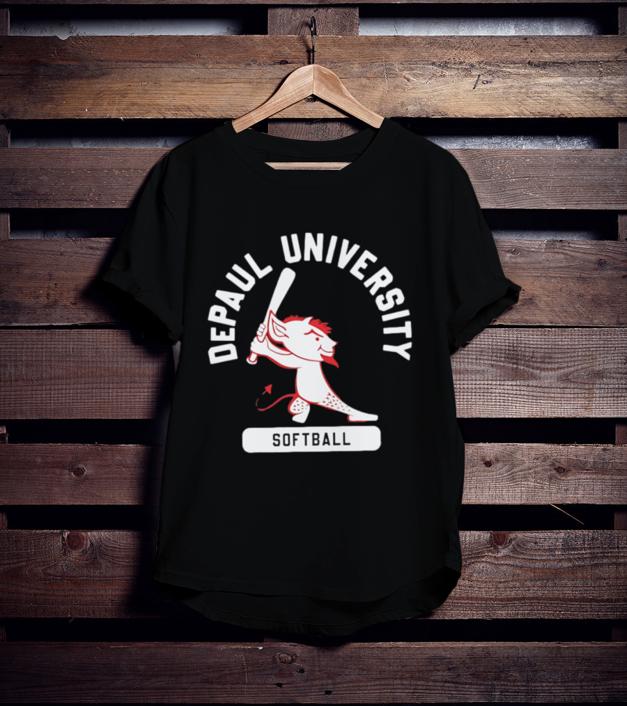 DePaul University Blue Demons Billy Softball T-Shirt