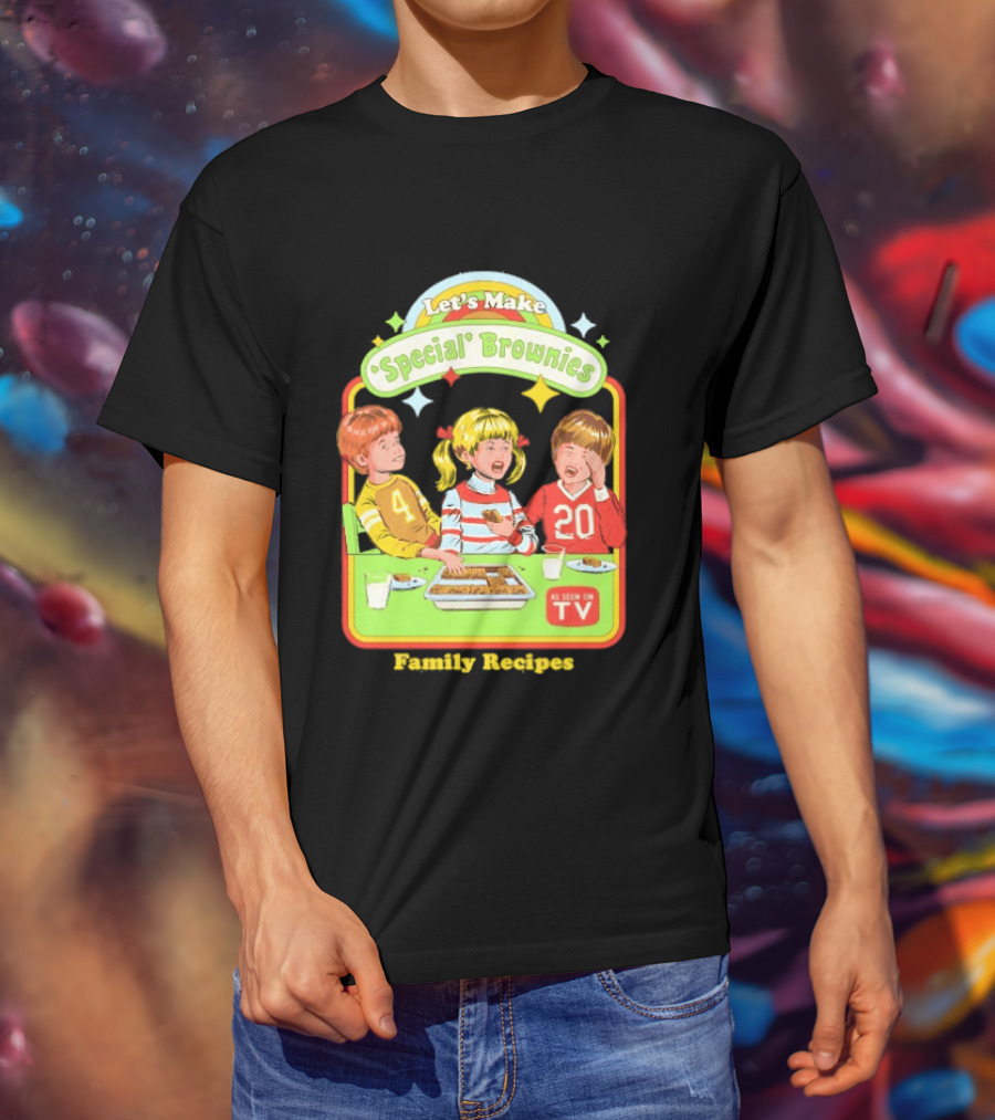 Let's Make Special Brownies As Seen On TV Family Recipes T-Shirt