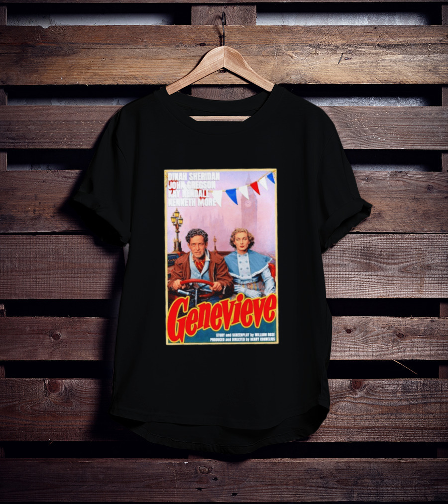 Dinah Sheridan John Gregson Kay Kendall Kenneth More Genevieve Movie T-Shirt