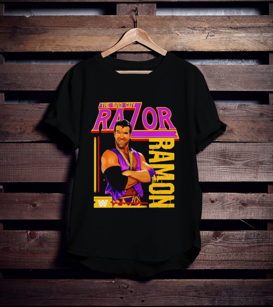 Razor Ramon The Bad Guy WWE Wrestling Superstar T-Shirt