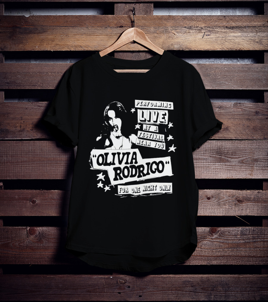 Olivia Rodrigo Live Performance For The Next Day Festival T-Shirt