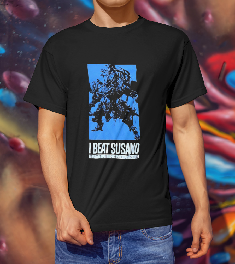 I Beat Susano Battle Challenge Final Fantasy XIV Victory T-Shirt