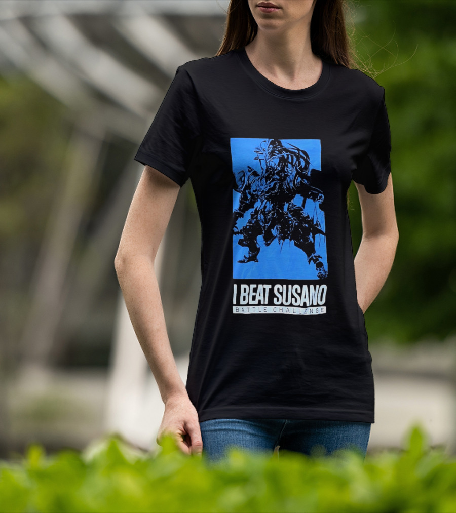 I Beat Susano Battle Challenge Final Fantasy XIV Victory T-Shirt