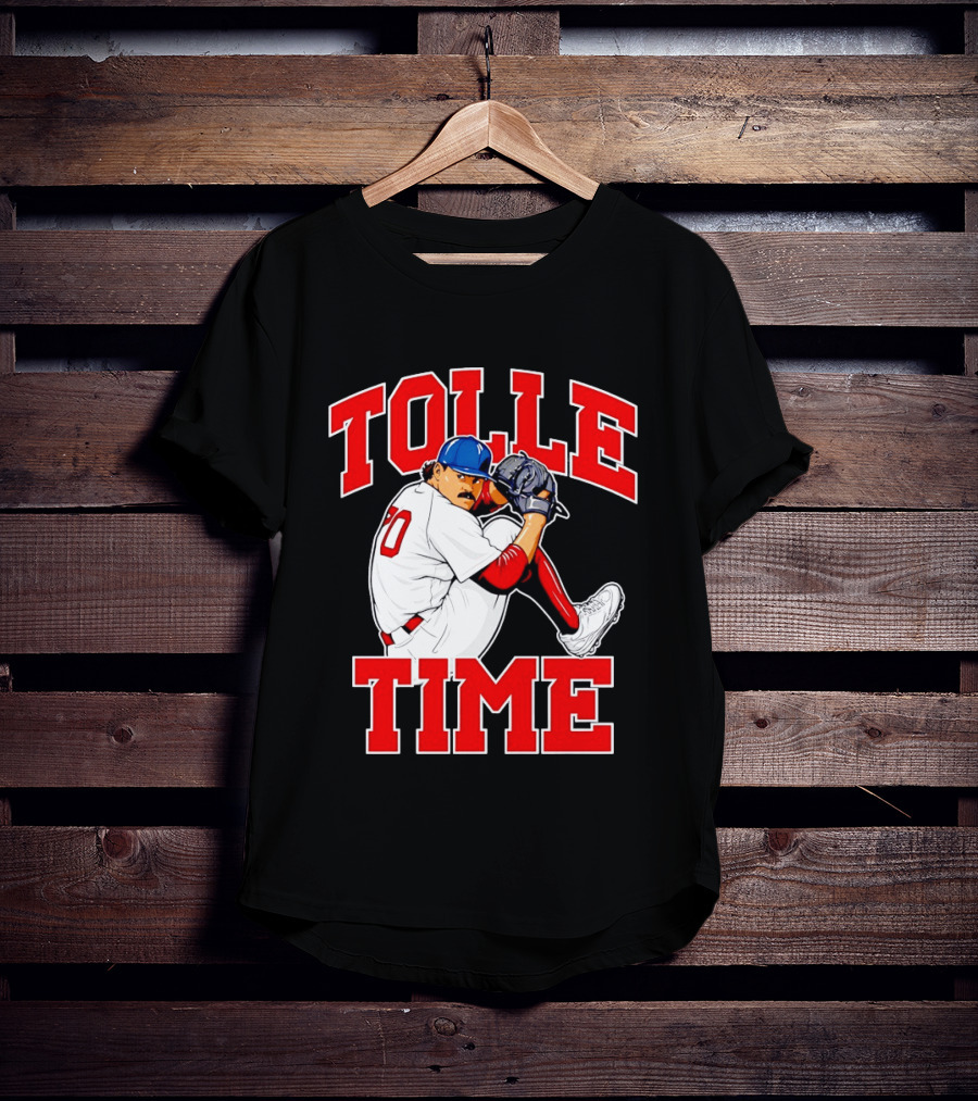 Tolle Time Payton Tolle Boston Red Sox Pitching Baseball T-Shirt