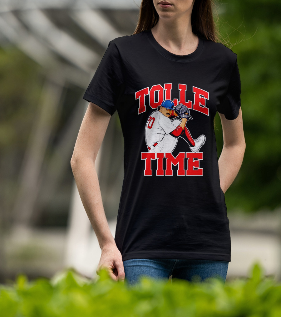 Tolle Time Payton Tolle Boston Red Sox Pitching Baseball T-Shirt