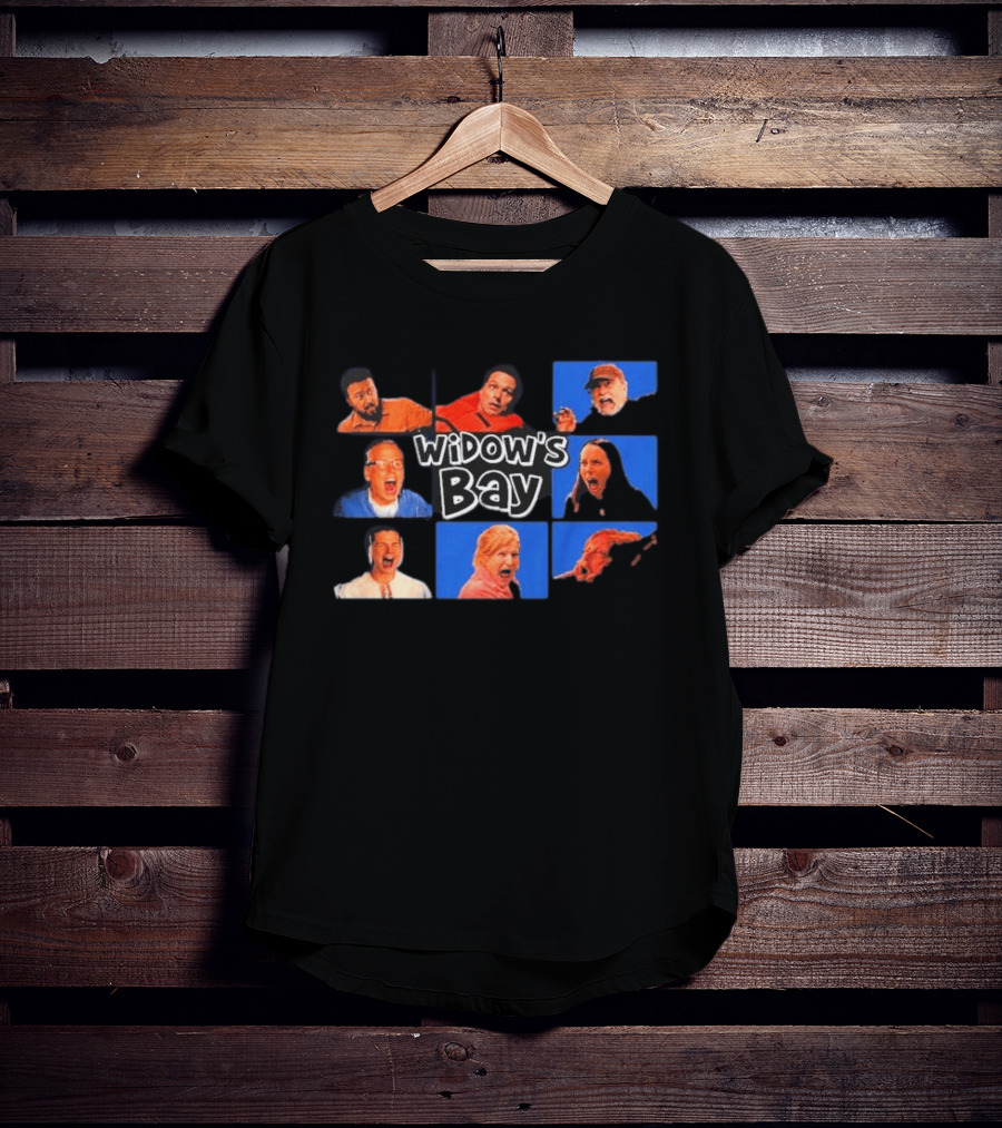 Widow's Bay Collage With Diverse Expressions T-Shirt