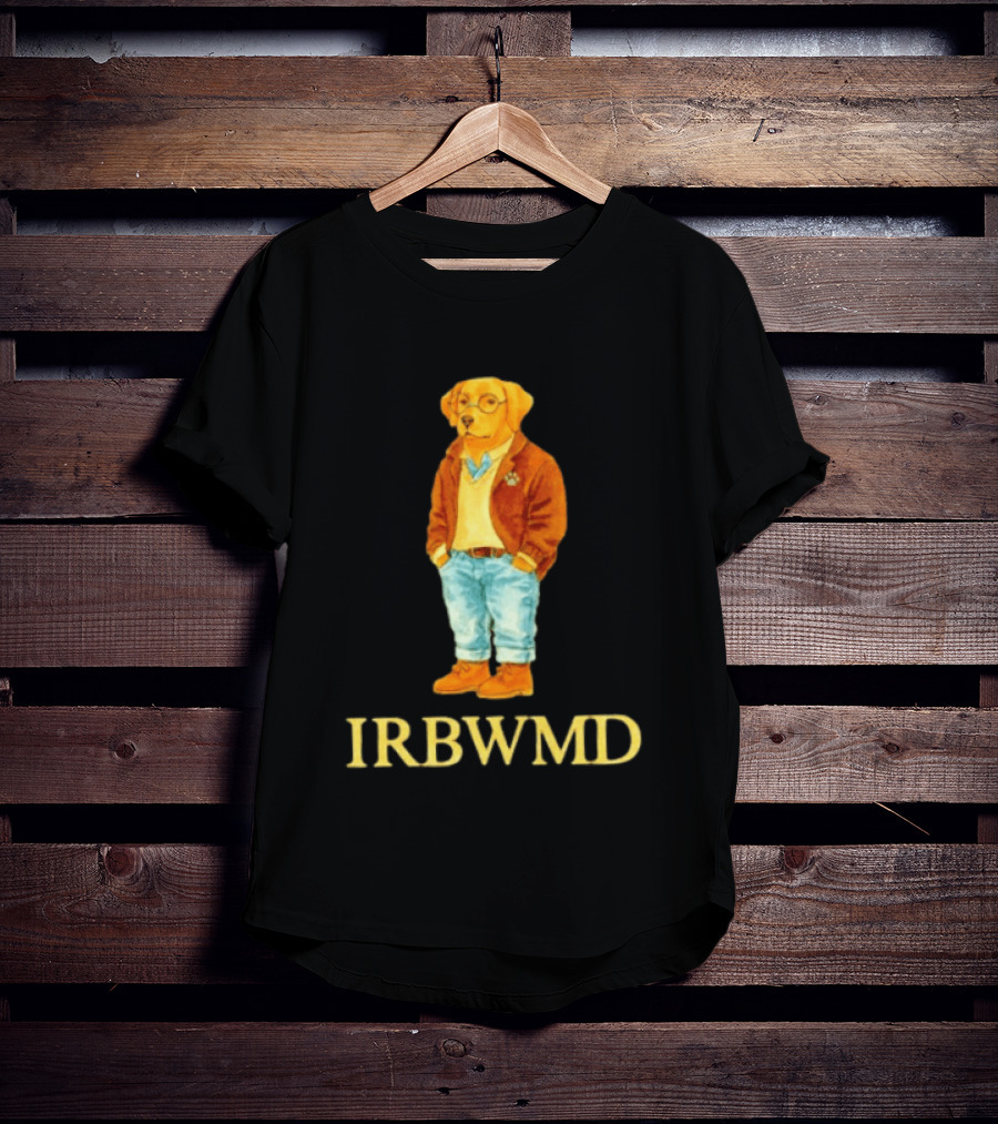 IRBWMD Golden Retriever Reading Companion T-Shirt